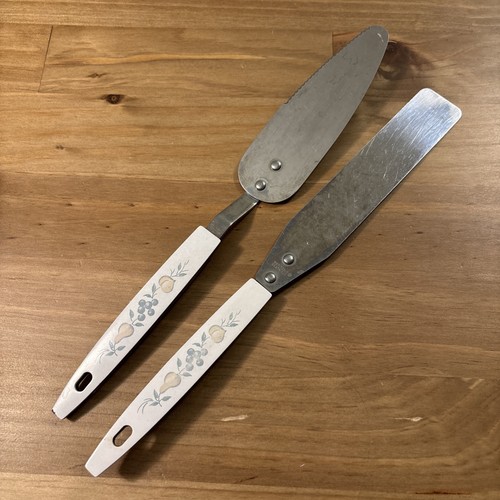 Vtg stainless icing spatula - vtg, &