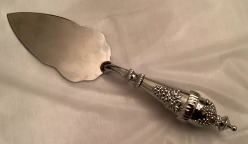 Pie cake metal server - metal,